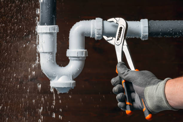 Professional Drain Cleaning technician working in Hebron, MD